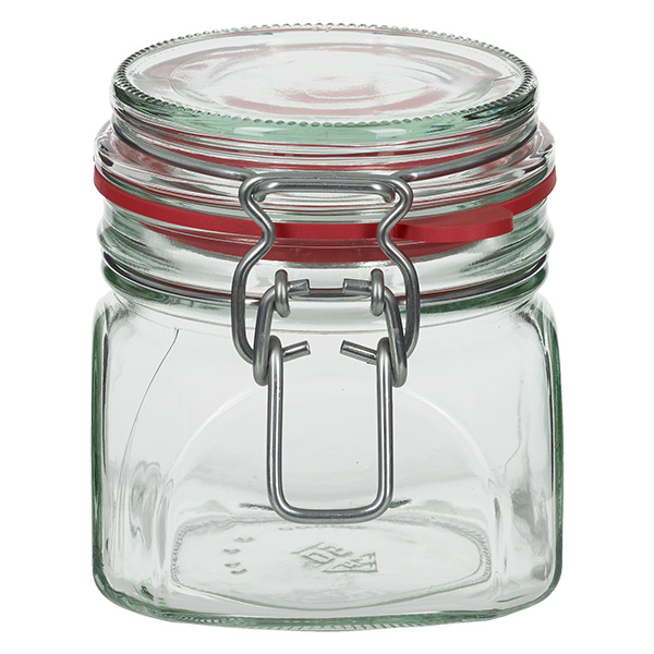 370ml Vorratsglas mit Gummiring und Bügelverschluss UNiTWIST