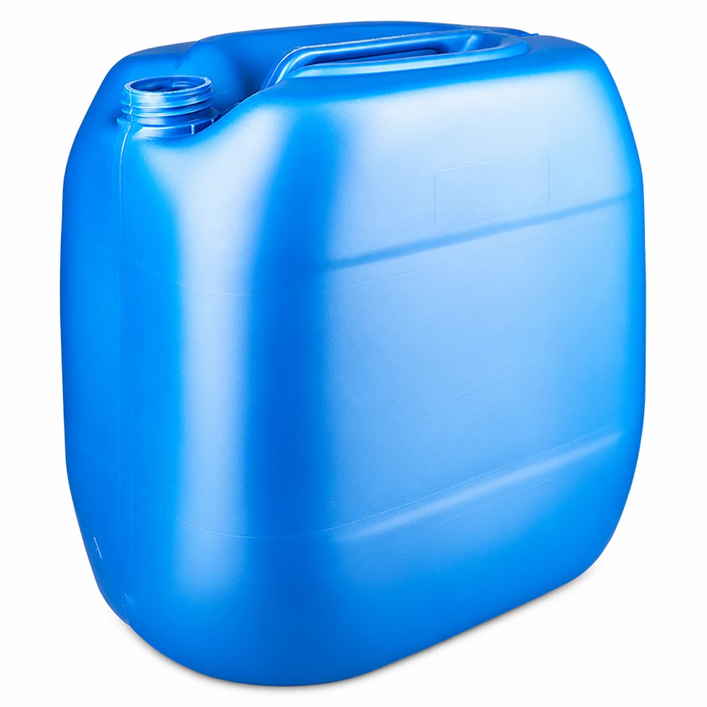 30L HDPE Kanister blau rechteckig ohne Deckel ideal für Wasser und Chemikalien