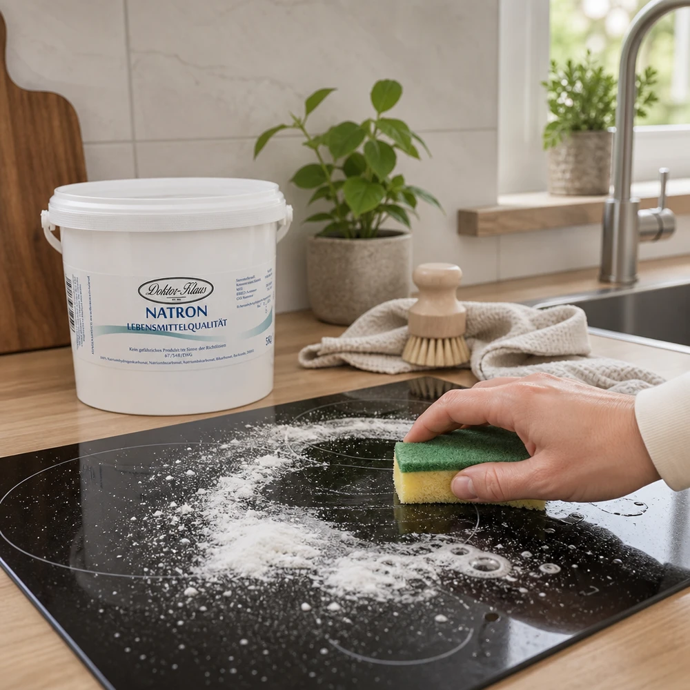 Natron 5kg Doktor-Klaus Praktischer 5kg Natron Vorrat Doktor Klaus für Küche Backen und gründliche Oberflächenreinigung