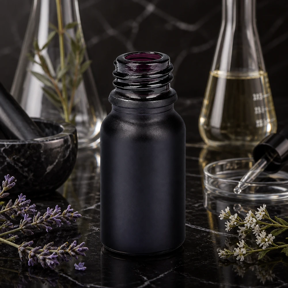 10ml Apothekerflasche BlackLine UT18/10 UNiTWIST 10ml Apothekerflasche BlackLine UT18/10 UNiTWIST perfekt für ätherische Öle und Aromatherapie