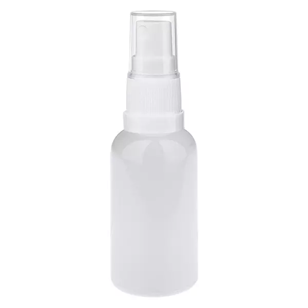 30ml Sprayflasche weiß/transparent Standardverschluss WhiteLine UT18/30 30ml Sprayflasche weiß/transparent Standardverschluss WhiteLine UT18/30