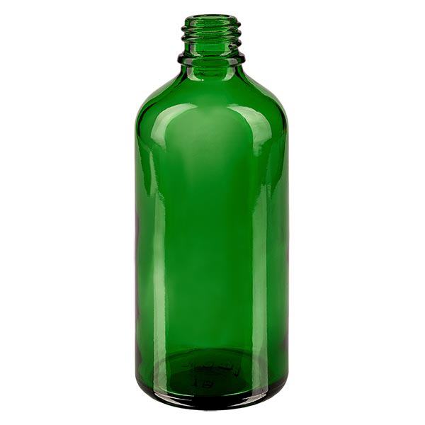 Tropfflasche 100ml DIN 18 Giessring Grünglas Tropfflasche 100ml DIN 18 Giessring Grünglas