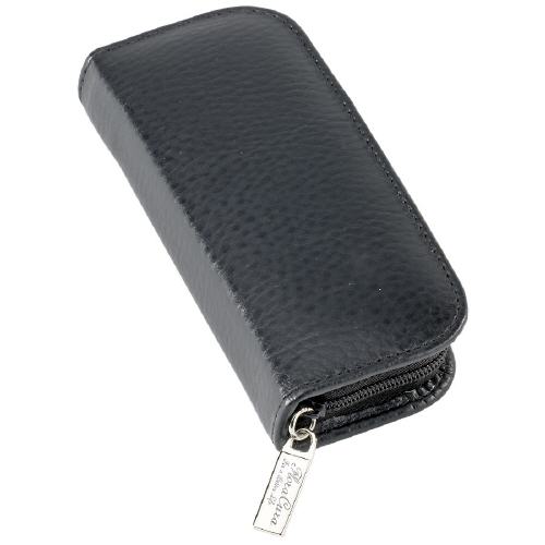 Lederetui schwarz für 20 Gläser ø 8-10mm FloraCura Lederetui schwarz für 20 Gläser ø 8-10mm FloraCura