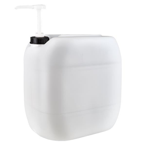Kanister 30 Liter mit Dosierpumpe Kanister 30 Liter mit Dosierpumpe