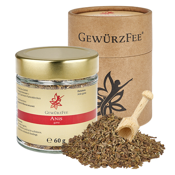 Anis ganz im Schraubglas Gewürzfee
