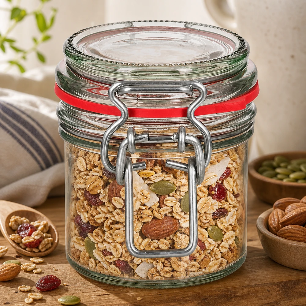 135ml Vorratsglas Typ G mit Bügelverschluss UN 135ml Vorratsglas Typ G mit Bügelverschluss UN