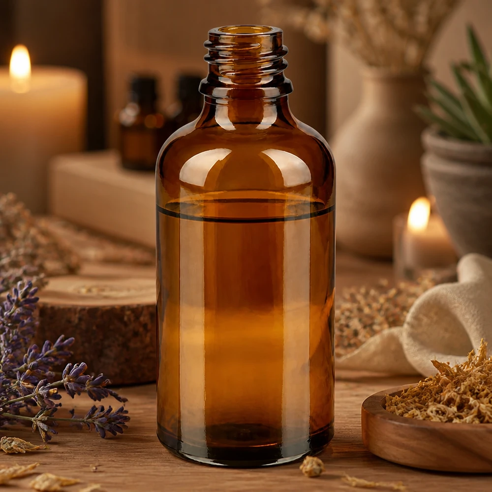 Tropfflasche 50 ml DIN 18 aus Braunglas ApoGlas 50ml Apothekerflasche aus robustem braunem Glas für den professionellen Einsatz