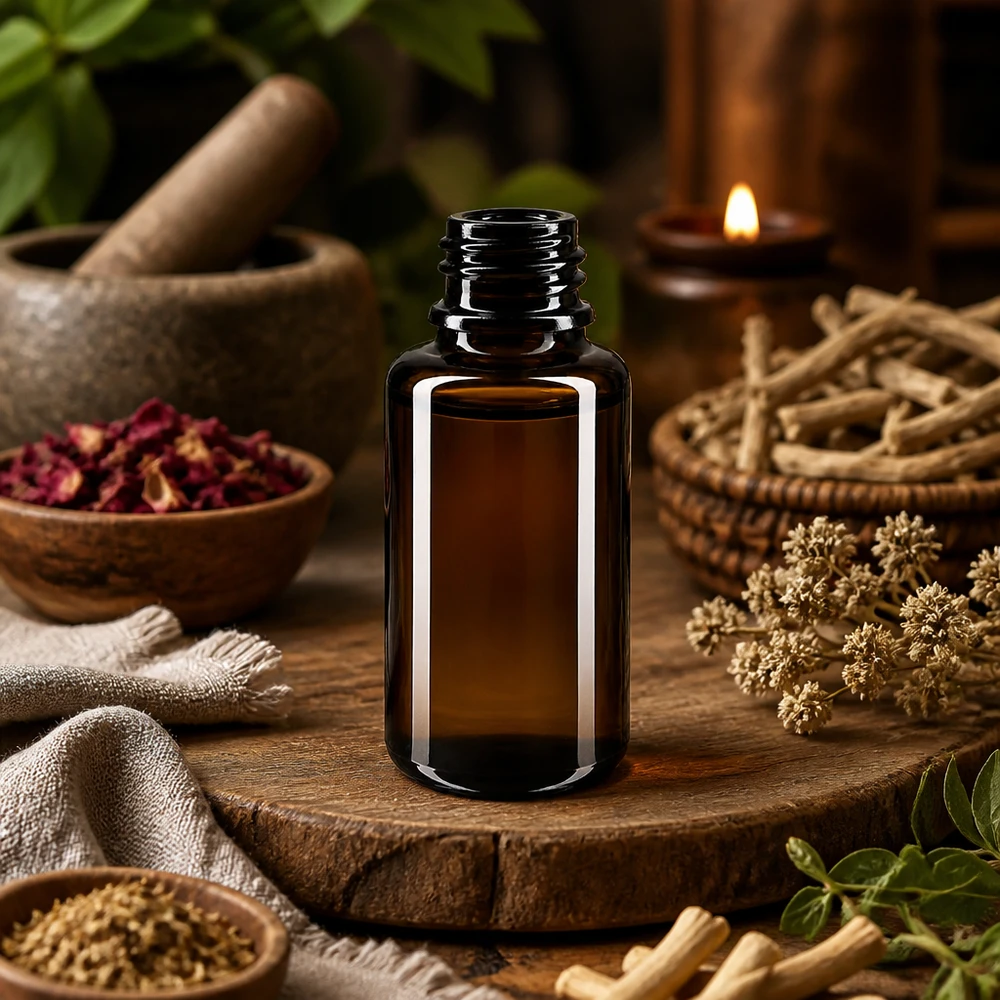 20ml Violettglas Tropfflasche mit hygienischem Verschluss für sterile Aufbewahrung