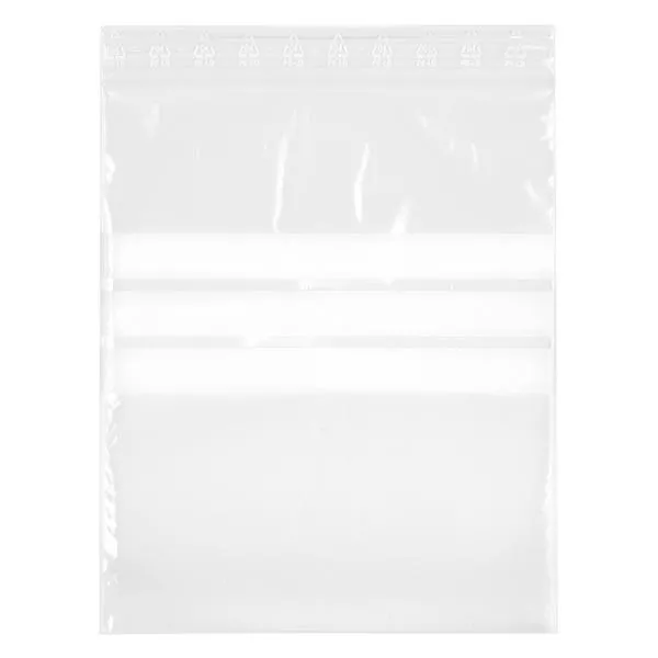 PolyZip mit Schreibfeld (100er Pack) 150x180mm/50µm