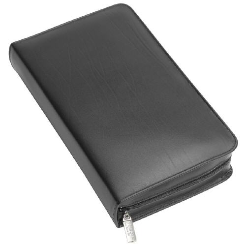 Lederetui schwarz für 468 Gläser ø 8-10mm FloraCura Lederetui schwarz für 468 Gläser ø 8-10mm FloraCura