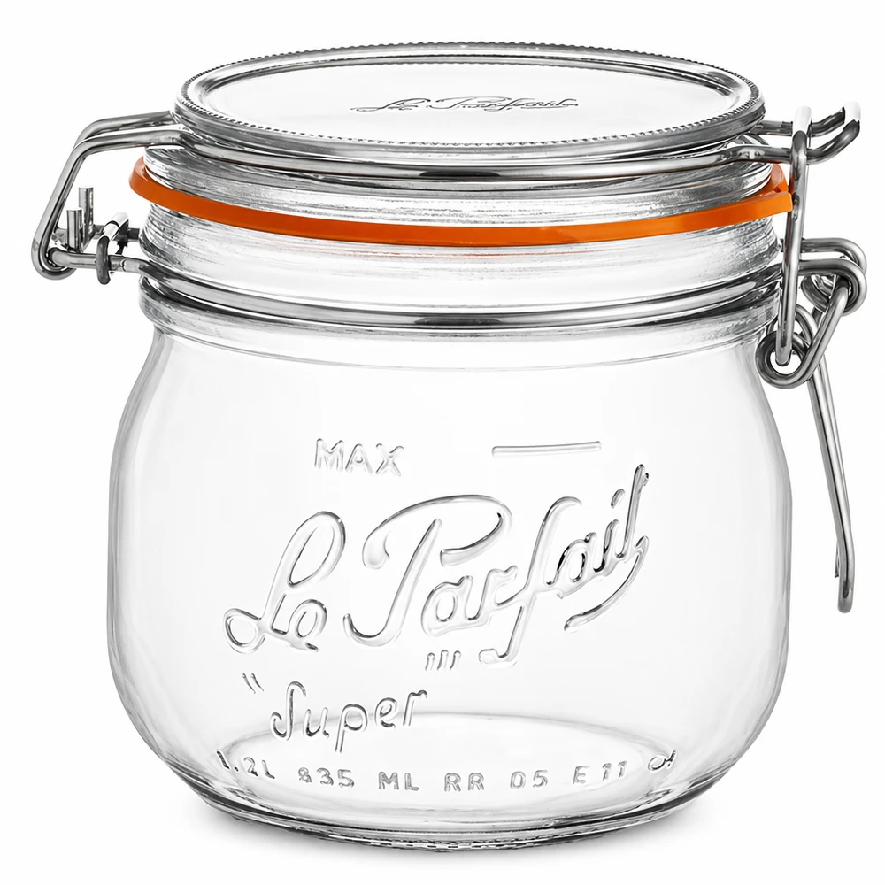 500ml Vorratsglas "Super" mit Bügelverschluss Le Parfait®