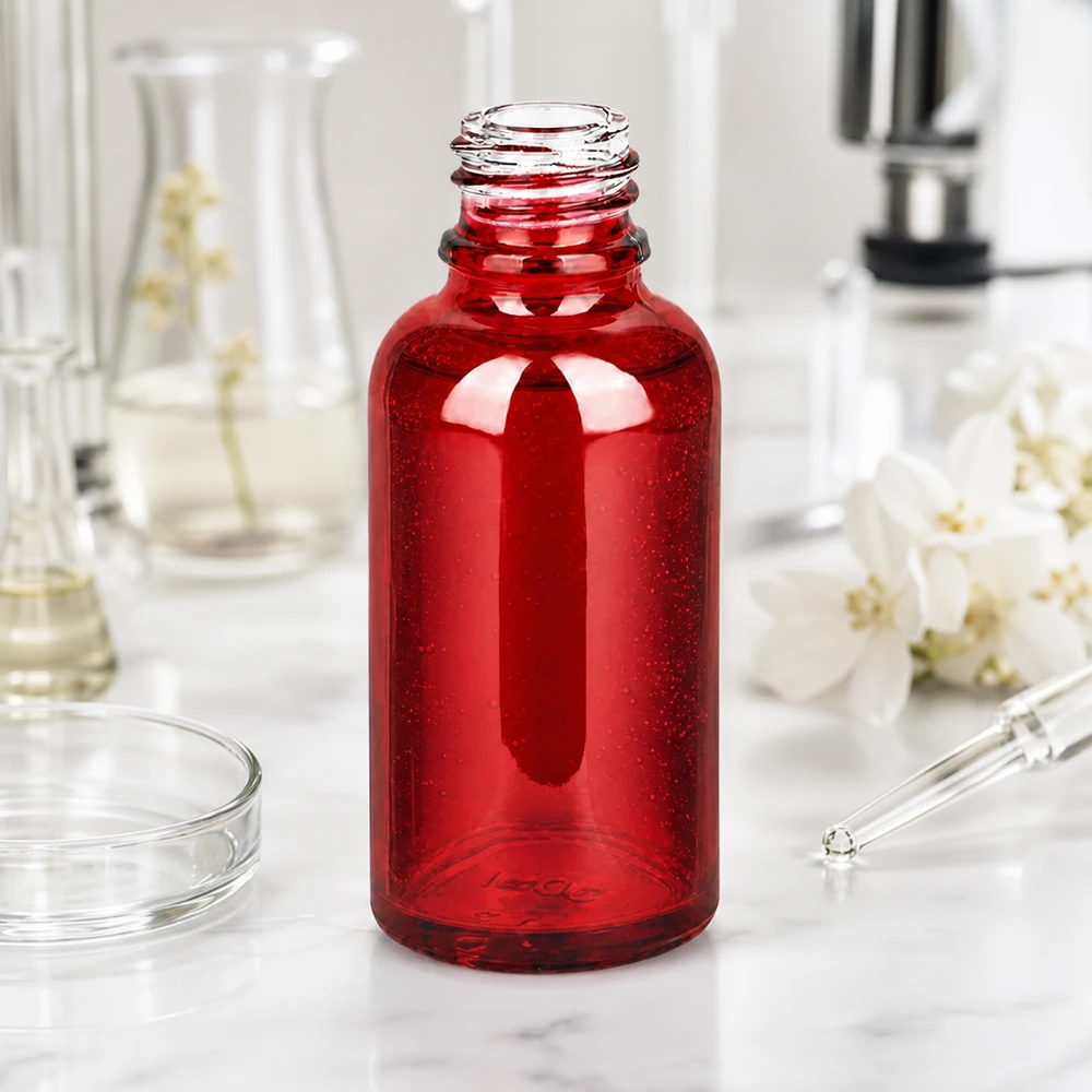 30ml Apothekenflasche RedLine UT18/30 UNiTWIST 30ml RedLine UT18/30 UNiTWIST Flasche aus robustem Borosilikatglas für Langzeitlagerung