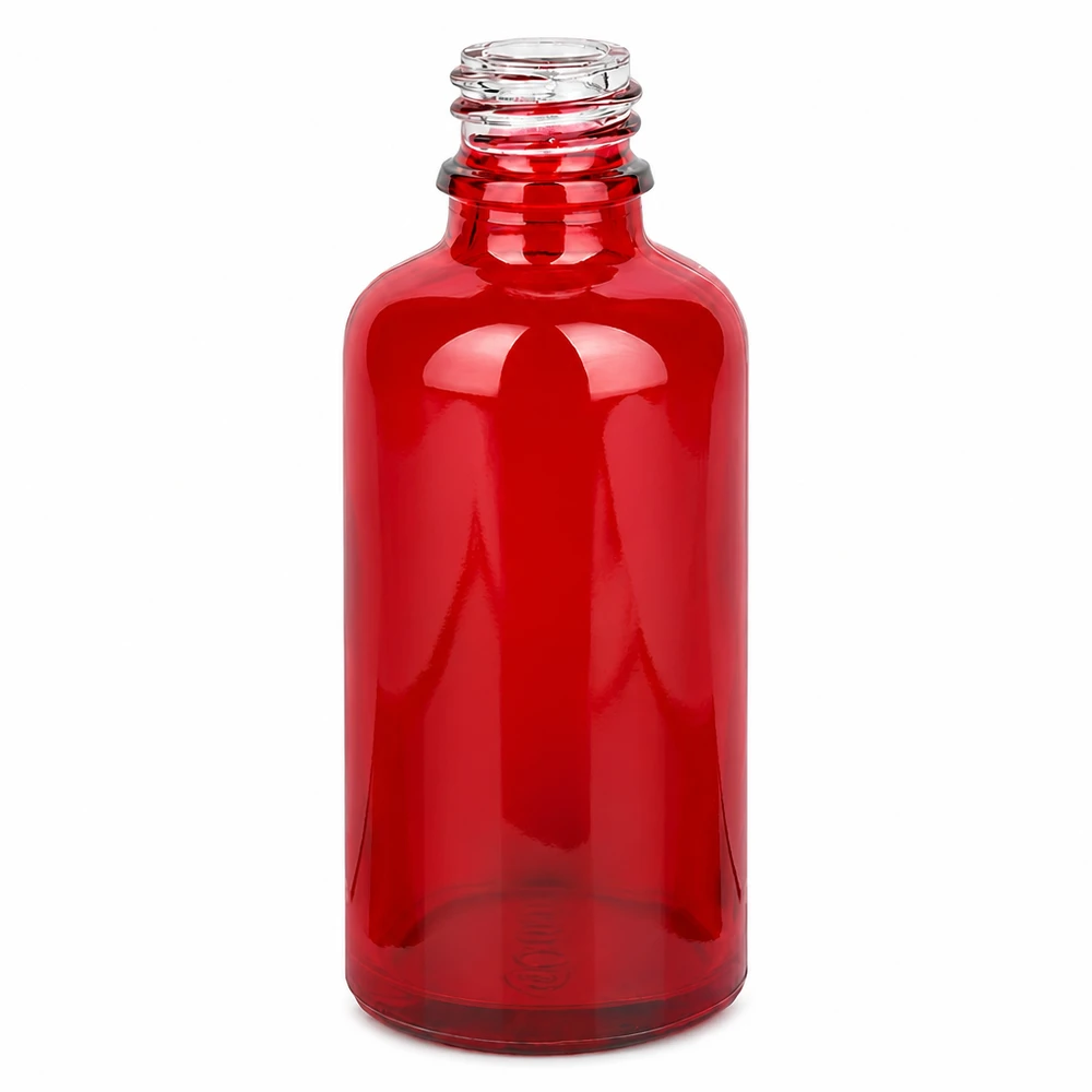 50ml Apothekenflasche RedLine UT18/50 UNiTWIST Rundschulterflasche 50ml RedLine UT18/50 mit ergonomischer Form und praktischem UNiTWIST Verschlusssystem