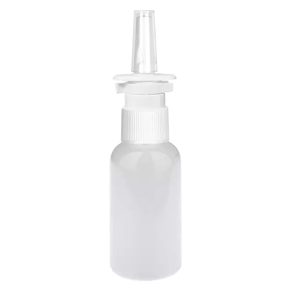 30ml Nasensprayflasche weiß/transparent Standard WhiteLine UT18/30 30ml Nasensprayflasche weiß/transparent Standard WhiteLine UT18/30