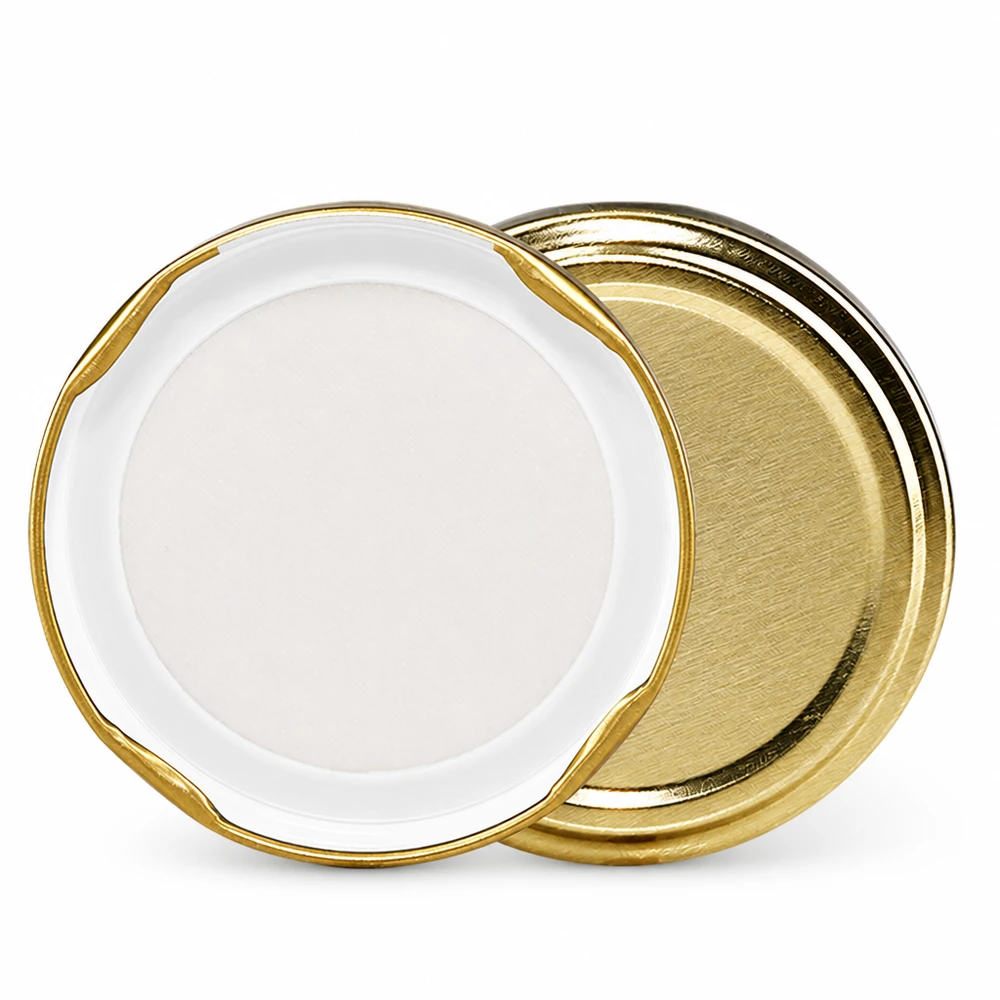 UNiTWIST TO66 gold, BioSeal, BPA-NI, unitemp UNiTWIST TO66 Metalldeckel gold gebürstete Oberfläche Rückseite BioSeal unitemp BPA-NI