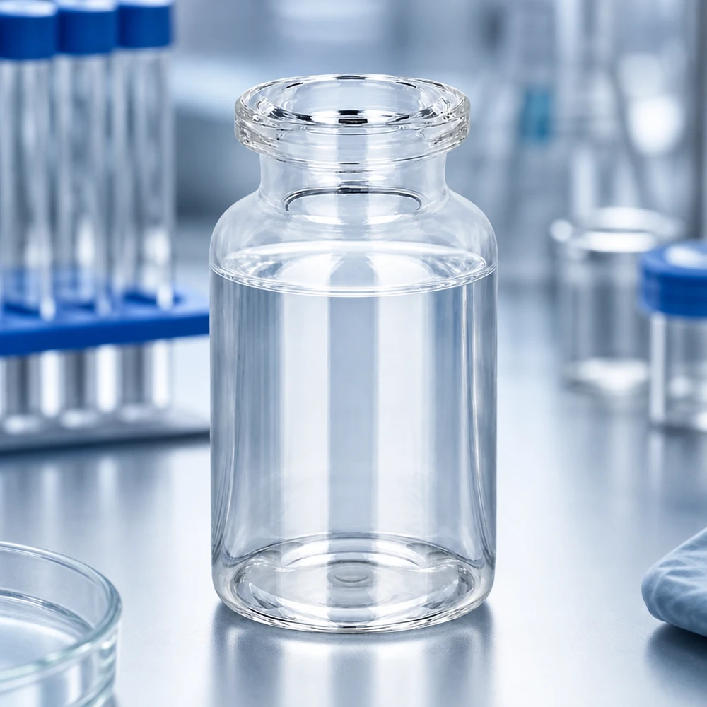Injektionsflasche Klarglas 10ml Sterilbehälter 10ml Injektionsflasche Klarglas für Lyophilisierung und parenterale Arzneimittel
