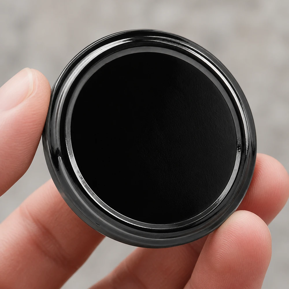100mm BasicSeal Deckel schwarz (TO100) UNiTWIST UNiTWIST TO100 BasicSeal Deckel 100mm Kunststoffrand schwarze Versiegelung Produktfoto