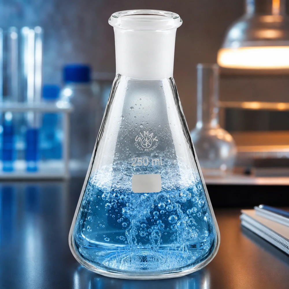 Erlenmeyerkolben 250ml mit Normschliff (29/32) Erlenmeyerkolben 250ml mit Normschliff (29/32)