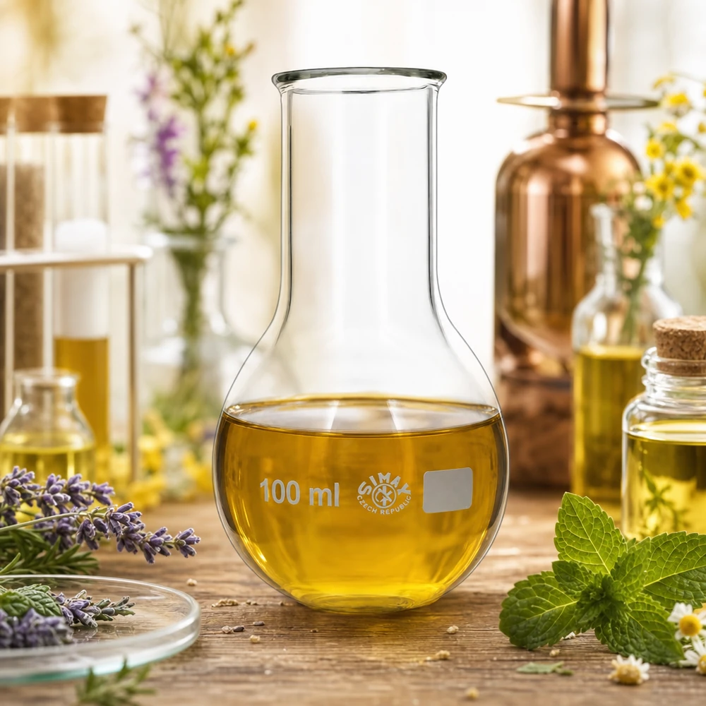 Rundkolben 100ml Weithals Chemiekolben 100ml aus robustem Laborglas für professionelle Anwendungen in der Forschung