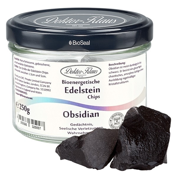 Obsidian Natur Edelsteine Doktor-Klaus noWaste Obsidian Natur Edelsteine Doktor-Klaus noWaste