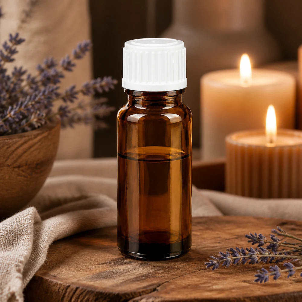 Apothekenflasche braun 10ml Tropfverschluss weiß 0.8mm Standard STD Tropfflasche 10ml Braunglas mit 0,9mm Öffnung für ätherische Öle und Aromatherapie