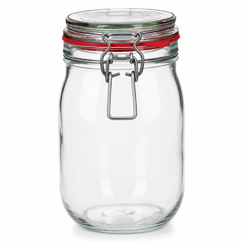 1140ml Vorratsglas Typ G mit Bügelverschluss UN.. Bügelverschlussglas 1140ml ideal zum Einkochen und Aufbewahren von Lebensmitteln