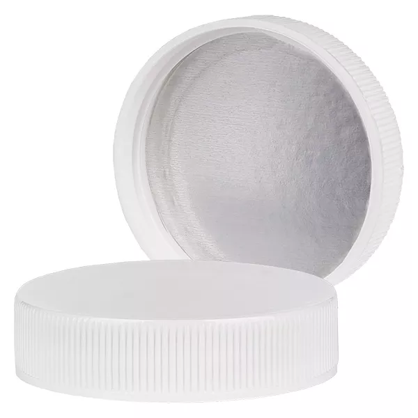 Schraubdeckel 38mm weiß IHS für Petpacker Schraubdeckel 38mm weiß IHS für Petpacker