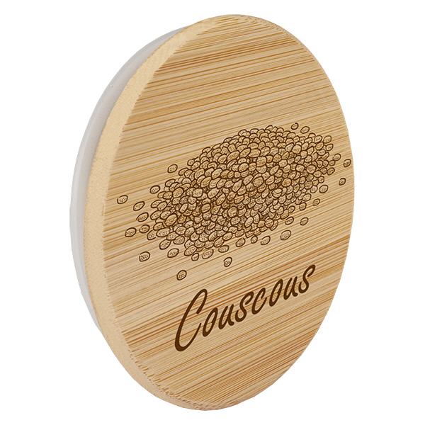 Holzdeckel "Couscous" für WECK RR100 Holzdeckel "Couscous" für WECK RR100
