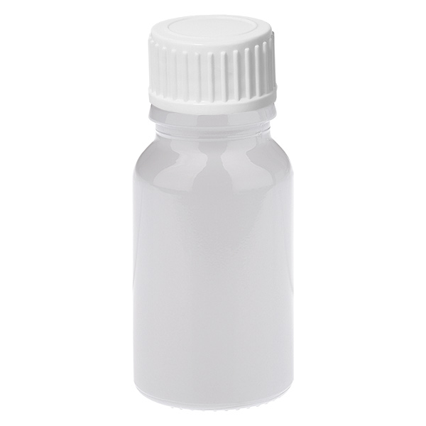 10ml Pinselflasche weiß Standardverschluss WhiteLine UT18/10
