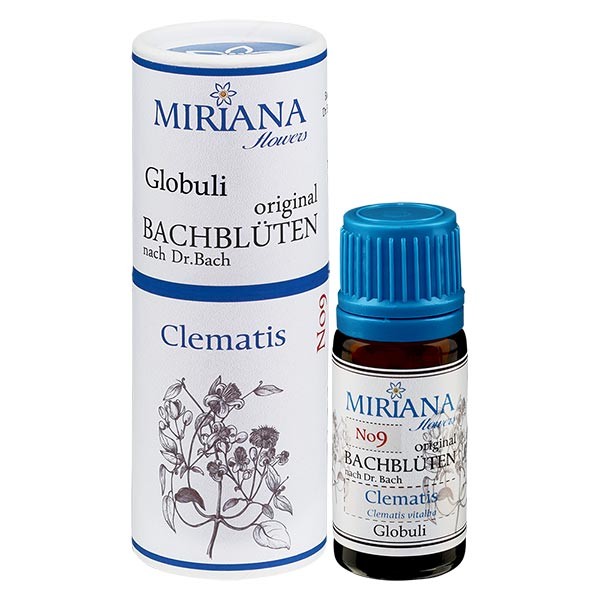 9 Clematis, 10g Bach-Globuli, MirianaFlowers 9 Clematis, 10g Bach-Globuli, MirianaFlowers