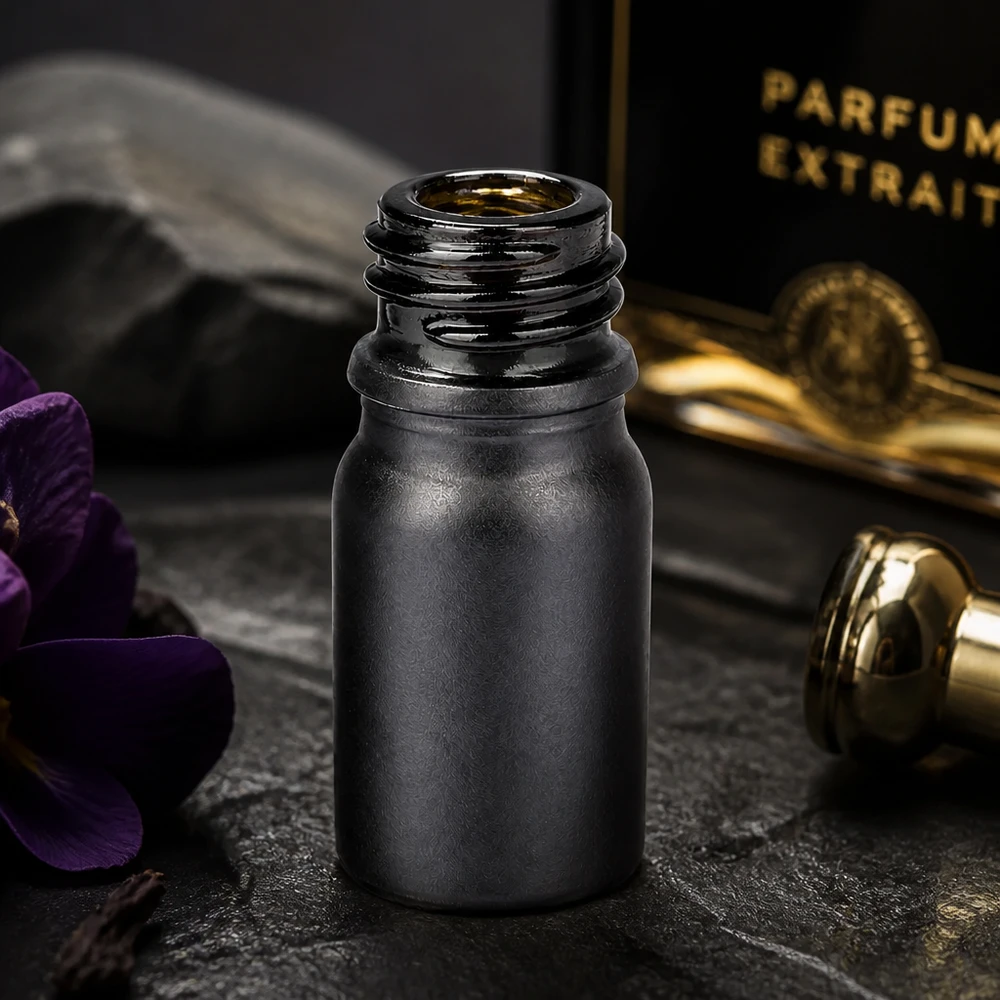 5ml Apothekenflasche BlackLine UT18/5 UNiTWIST Kompakte 5ml Flasche BlackLine UT18/5 UNiTWIST ideal für Parfumöle und Essenzen zum Mitnehmen