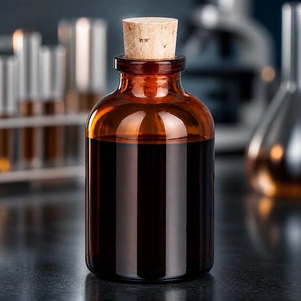 Braunglas Aufbewahrungsflasche 30ml mit Kork zum Abfüllen ätherischer Öle