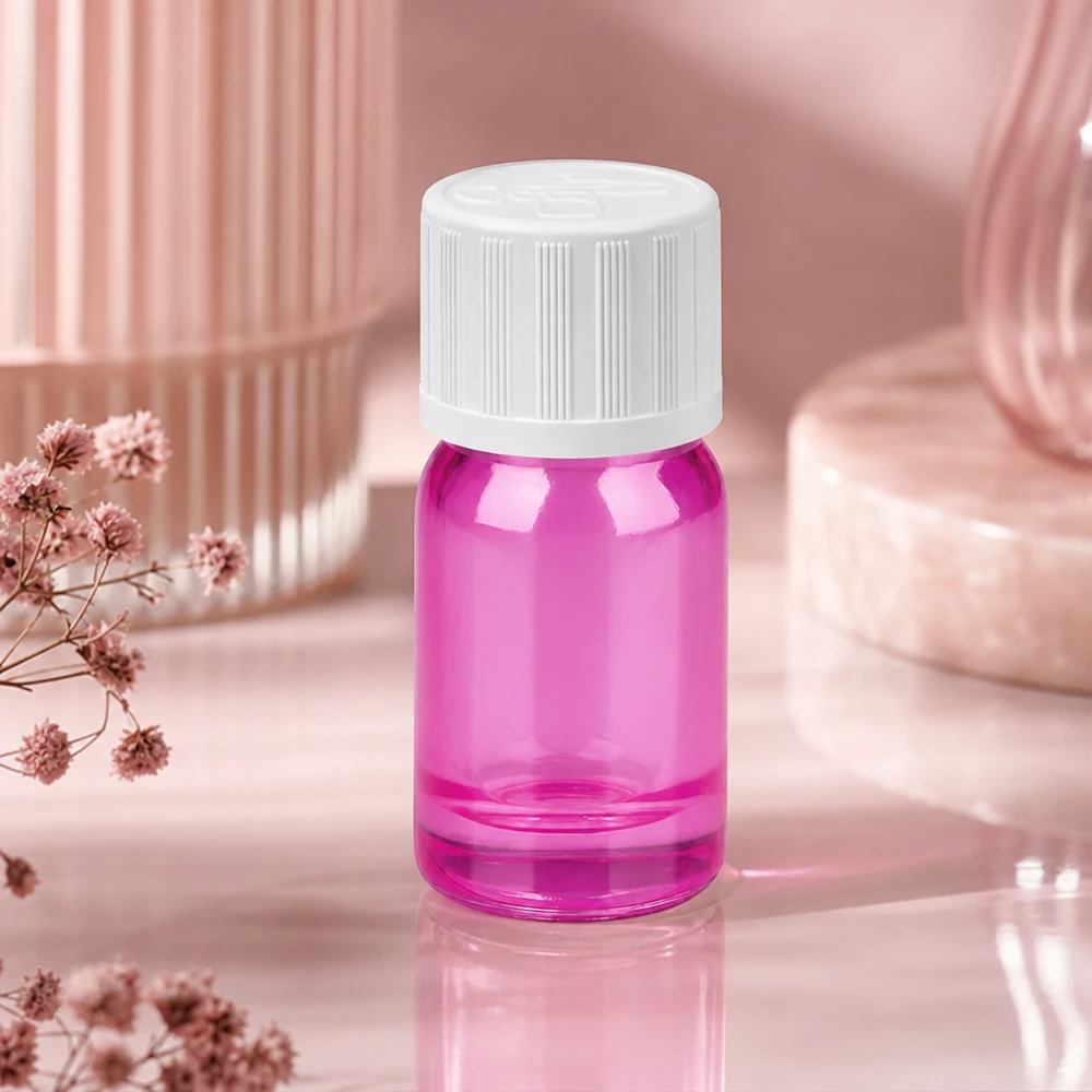 5ml Flasche 11mm Schraubverschluss weiß Standard Kindersicher PurpleLine UT18/5 Professionelle 5ml Purple Line Flasche mit Standardverschluss ideal für Apotheken und Heilpraktiker