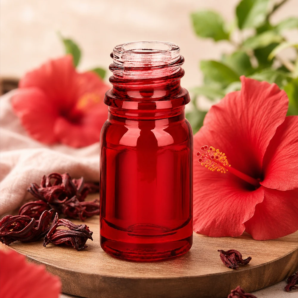 Praktische 5ml RedLine Flasche mit UNiTWIST Technologie für sichere Aufbewahrung von Tinkturen