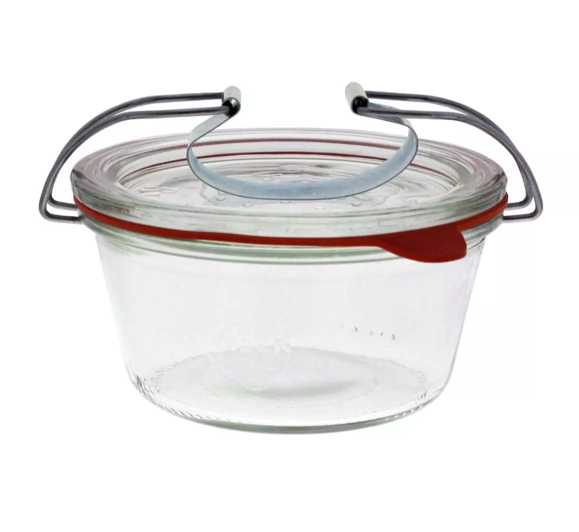 WECK 290ml Sturzglas (1/5 Liter) mit Bügel
