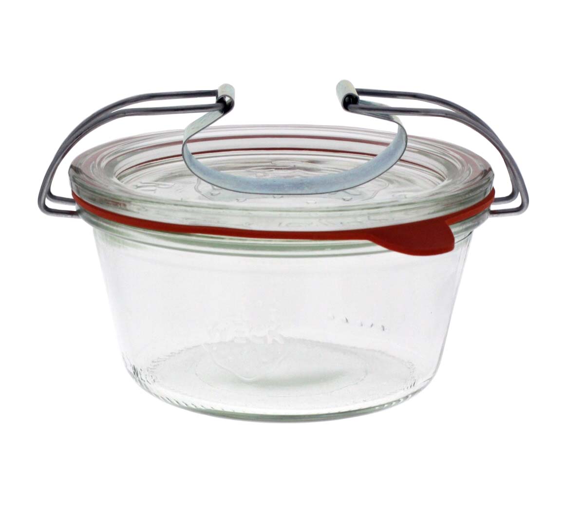 WECK 290ml Sturzglas (1/5 Liter) mit Bügel WECK 290ml Sturzglas (1/5 Liter) mit Bügel
