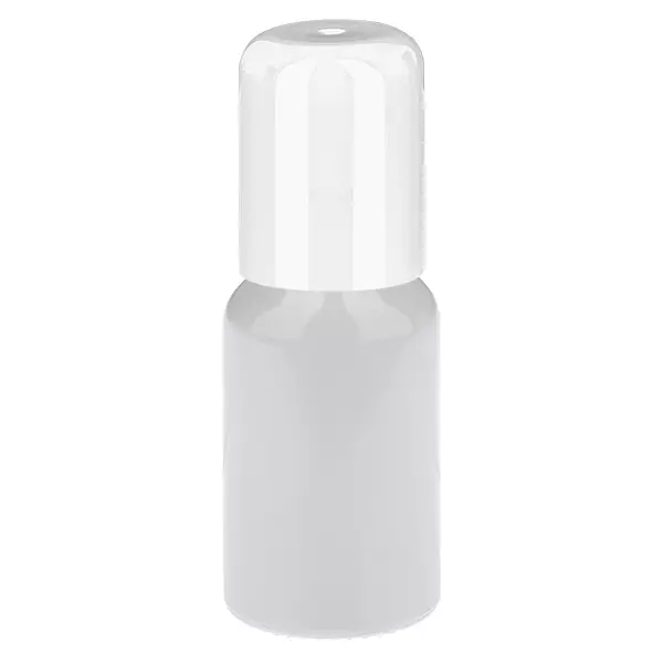 10ml Roll-On Flasche weiß Standardverschluss WhiteLine UT18/10 10ml Roll-On Flasche weiß Standardverschluss WhiteLine UT18/10