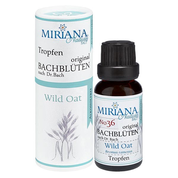 36 Wild Oat, 20ml Essenz (Ohne Alkohol), MirianaNature 36 Wild Oat, 20ml Essenz (Ohne Alkohol), MirianaNature