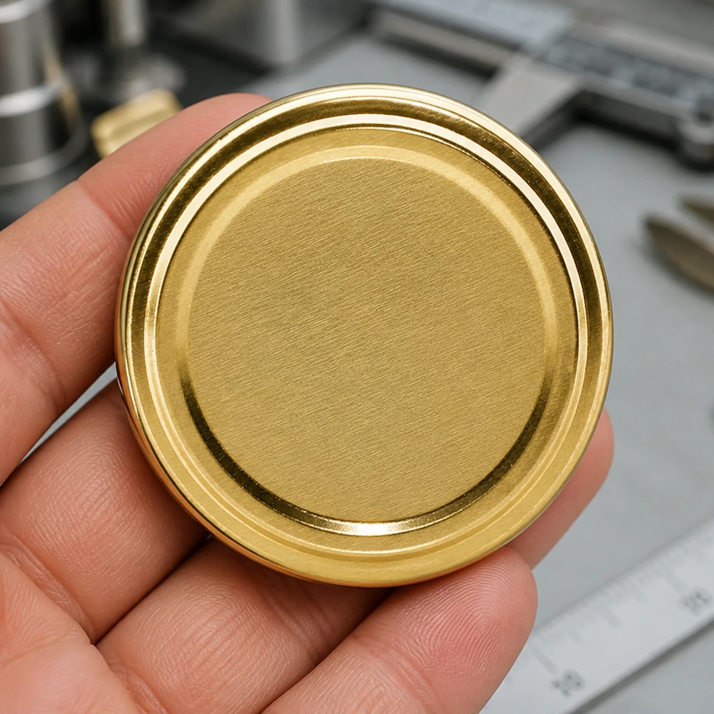 UNiTWIST TO82 gold, BioSeal, BPA-NI, unitemp UNiTWIST TO82 Konservendeckel gold Handgröße Maßstab 82mm BPA-NI BioSeal unitemp Produktdetail
