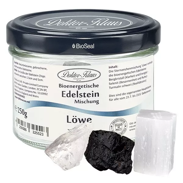 Löwe Sternzeichen Edelsteine Doktor-Klaus noWaste