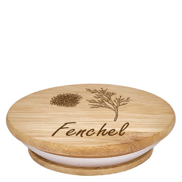 Holzdeckel "Fenchel" für WECK RR60