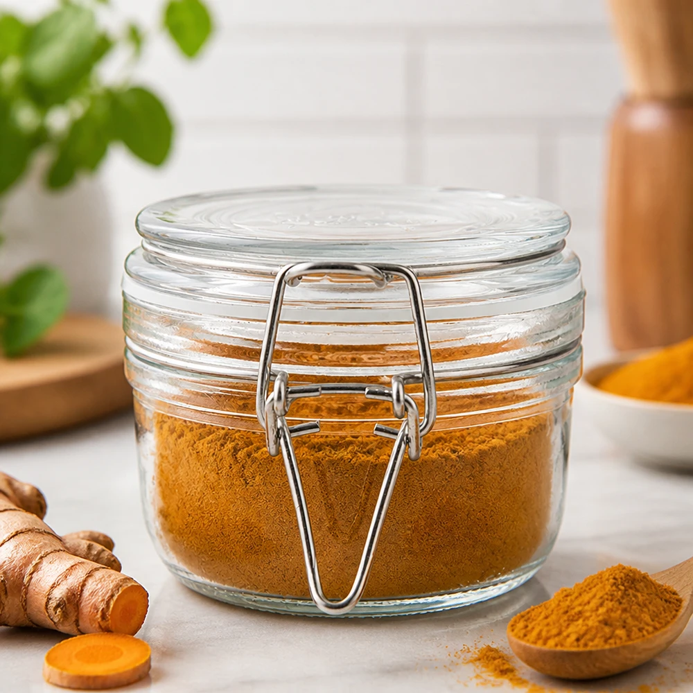 Vielseitiges 200ml Einweckglas mit Drahtbügel für kreative DIY-Projekte und Geschenkideen