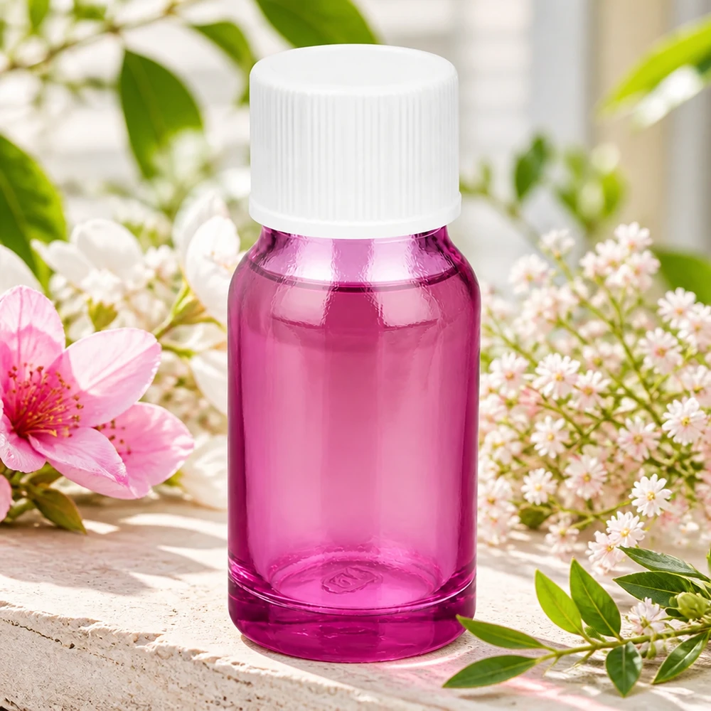 10ml Flasche 11mm Schraubverschluss weiss Standard PurpleLine UT18/10 Premium 10ml Flasche PurpleLine Serie mit weißem SV Verschluss für professionelle Anwendung