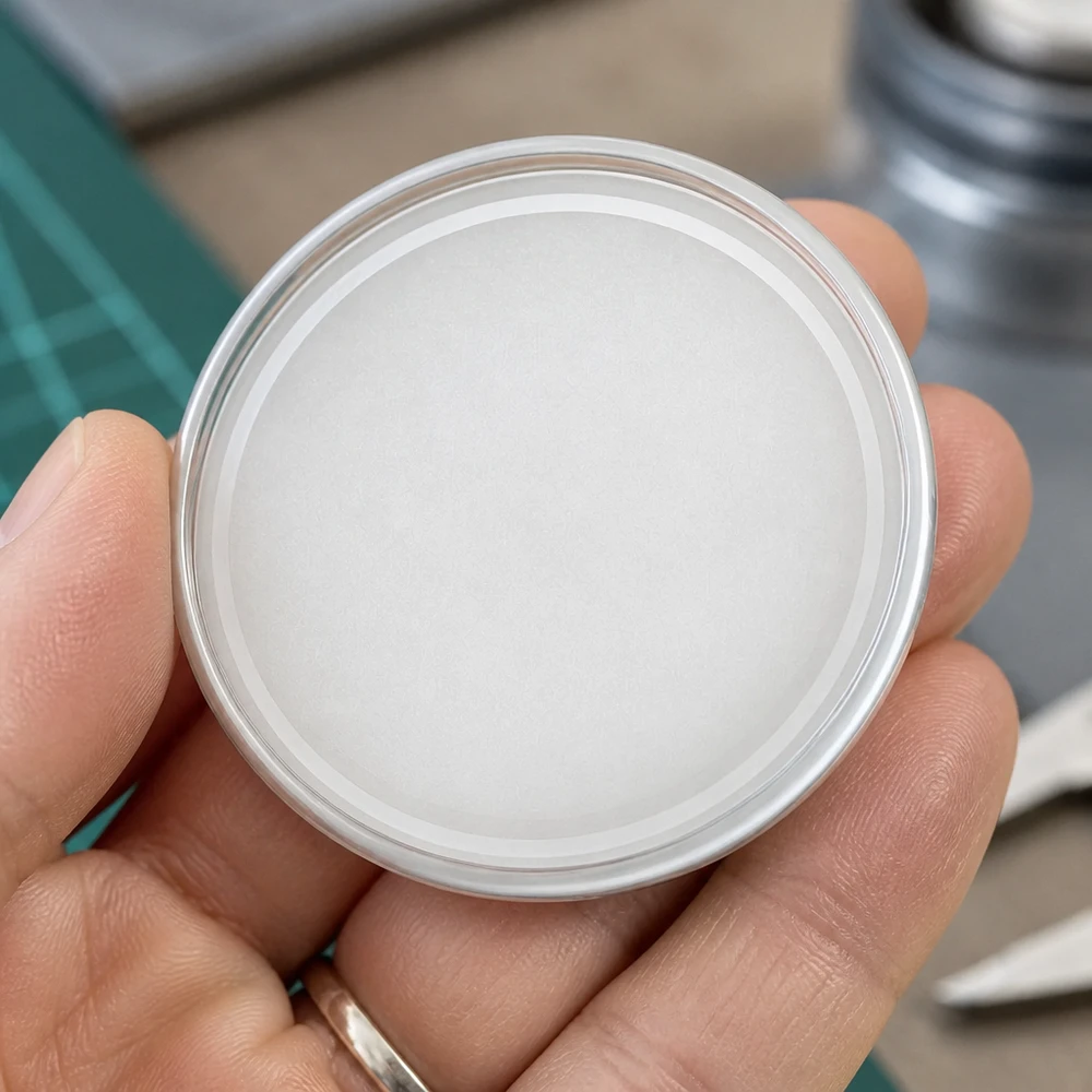 BasicSeal TO100 Einmachdeckel 100mm weiss makellose Oberfläche für sichere Konservierung