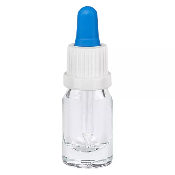 5ml Pipettenflasche weiß/blau Originalitätsverschluss ClearLine UT18/5 5ml Pipettenflasche weiß/blau Originalitätsverschluss ClearLine UT18/5