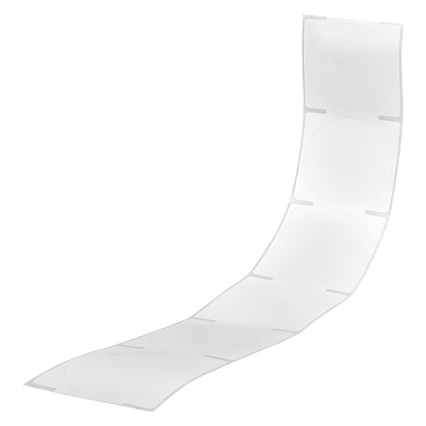 20er Pack Etiketten 60mm zum Beschriften, rund