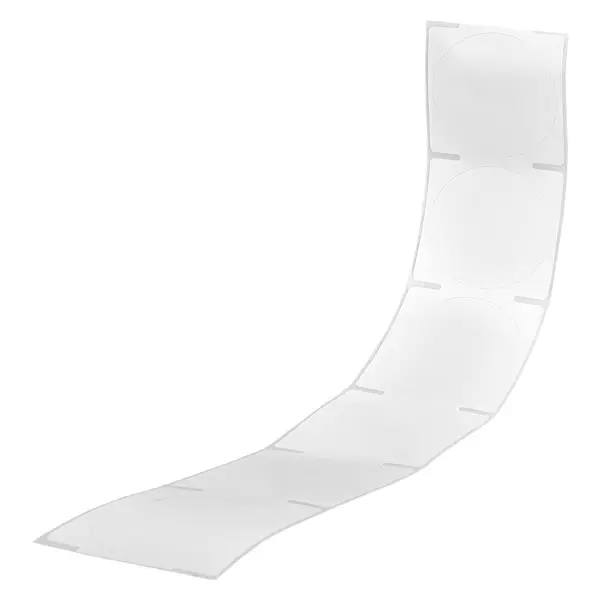 20er Pack Etiketten 60mm zum Beschriften, rund