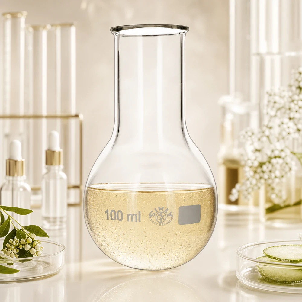Rundkolben 100ml Weithals Rundkolben 100ml mit ergonomischer Form für sichere Handhabung im chemischen Labor