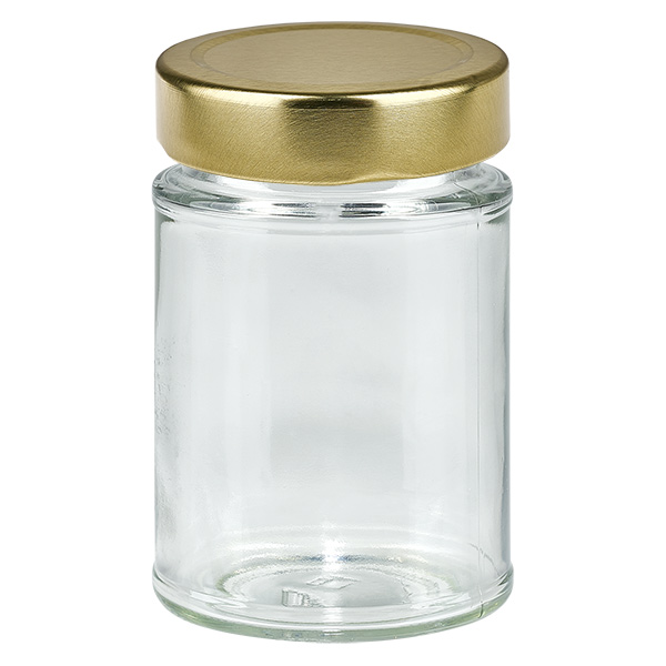 202ml Rundglas mit BasicSeal Deckel gold deep UNiTWIST 202ml Rundglas mit BasicSeal Deckel gold deep UNiTWIST