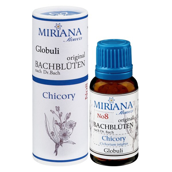 8 Chicory, 20g Bach-Globuli, MirianaFlowers 8 Chicory, 20g Bach-Globuli, MirianaFlowers